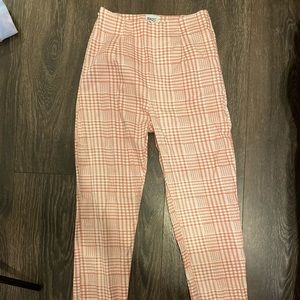 Plaid Princesspolly Pants